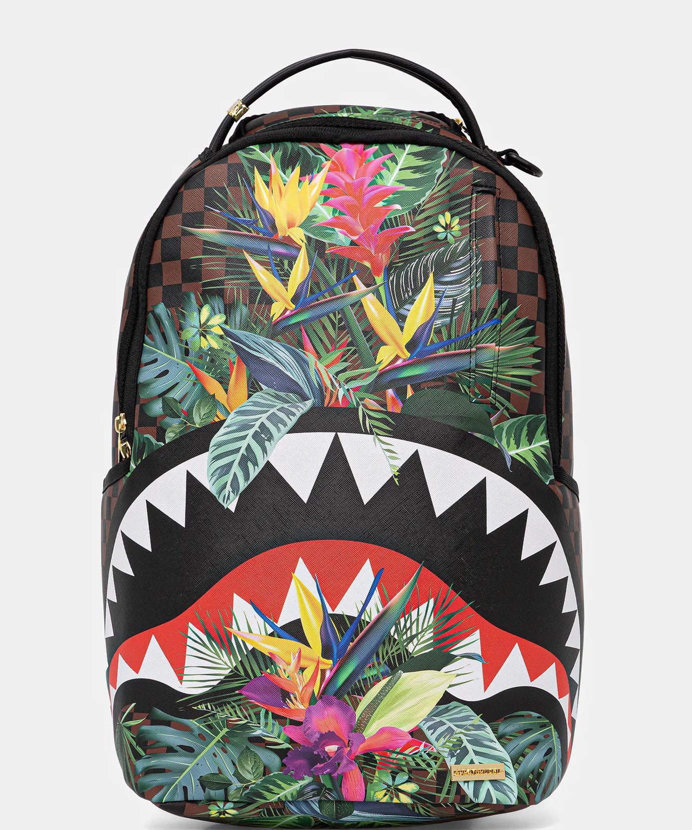 Sprayground - Tropikal Kareli Dlxsv Sırt Çantası