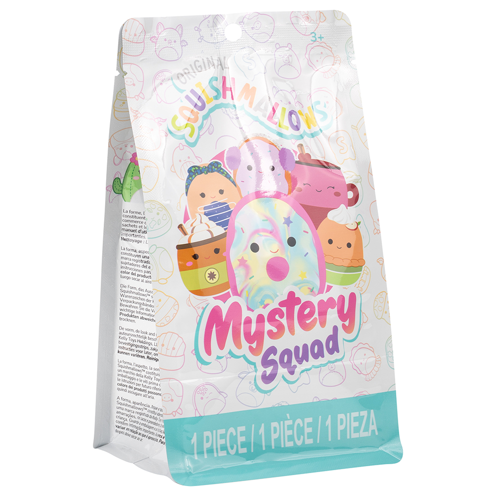 Squishmallows - Mystery Squad Sürpriz Paket 13 cm Özel Seri Peluş Oyuncak