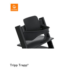 Stokke Tripp Trapp Baby Set 2 - Black-Highchair Accessories-Black- | Natural Baby Shower