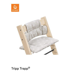 Stokke Tripp Trapp Classic Cushion - Stars Silver-Highchair Accessories-Stars Silver- | Natural Baby Shower