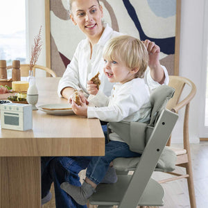 Stokke Tripp Trapp Highchair Newborn + Baby Set Bundle - Glacier Green - 2024-Highchairs-Glacier Green- | Natural Baby Shower