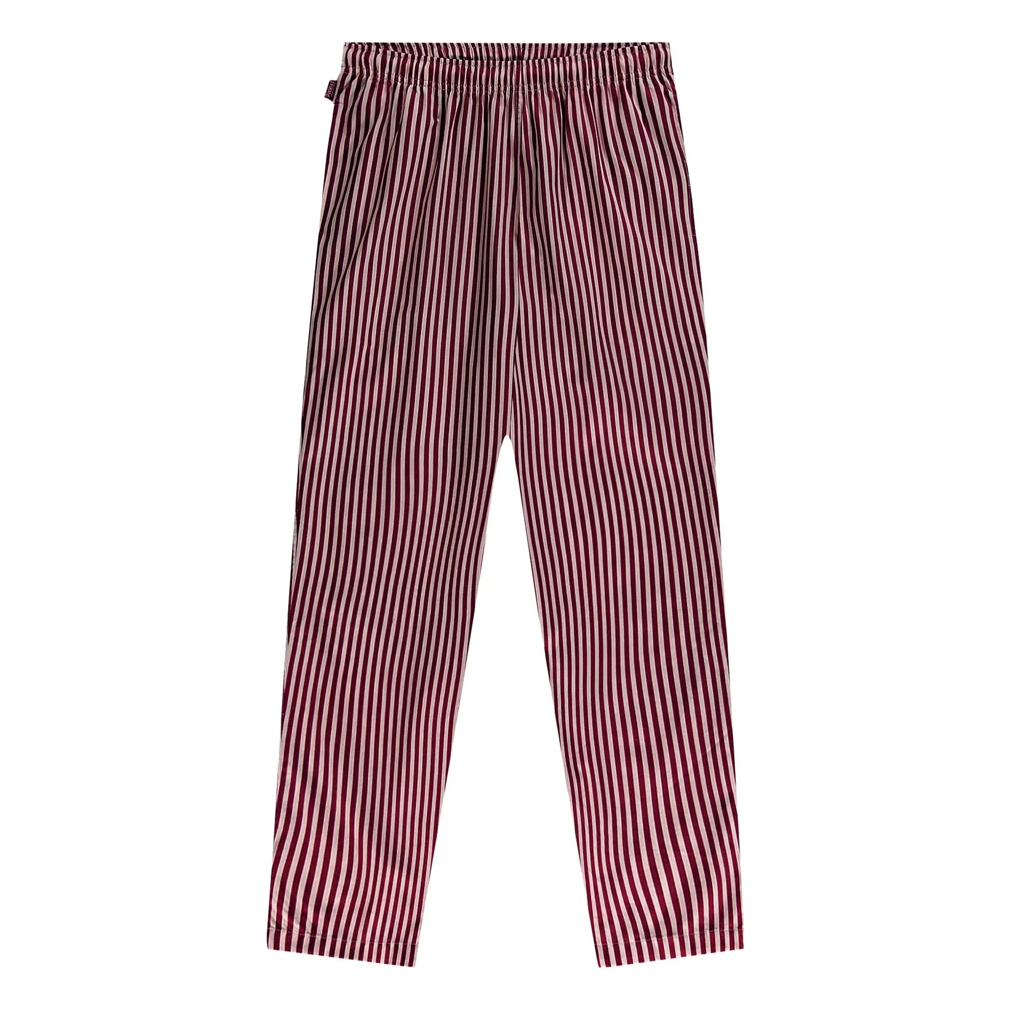 Pockies - Çizgili Pijama Pantolonu | Kırmızı