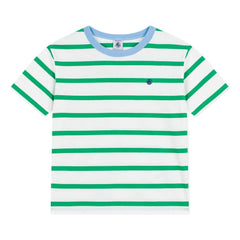 Petit Bateau - Gestreiftes T-Shirt | Grün