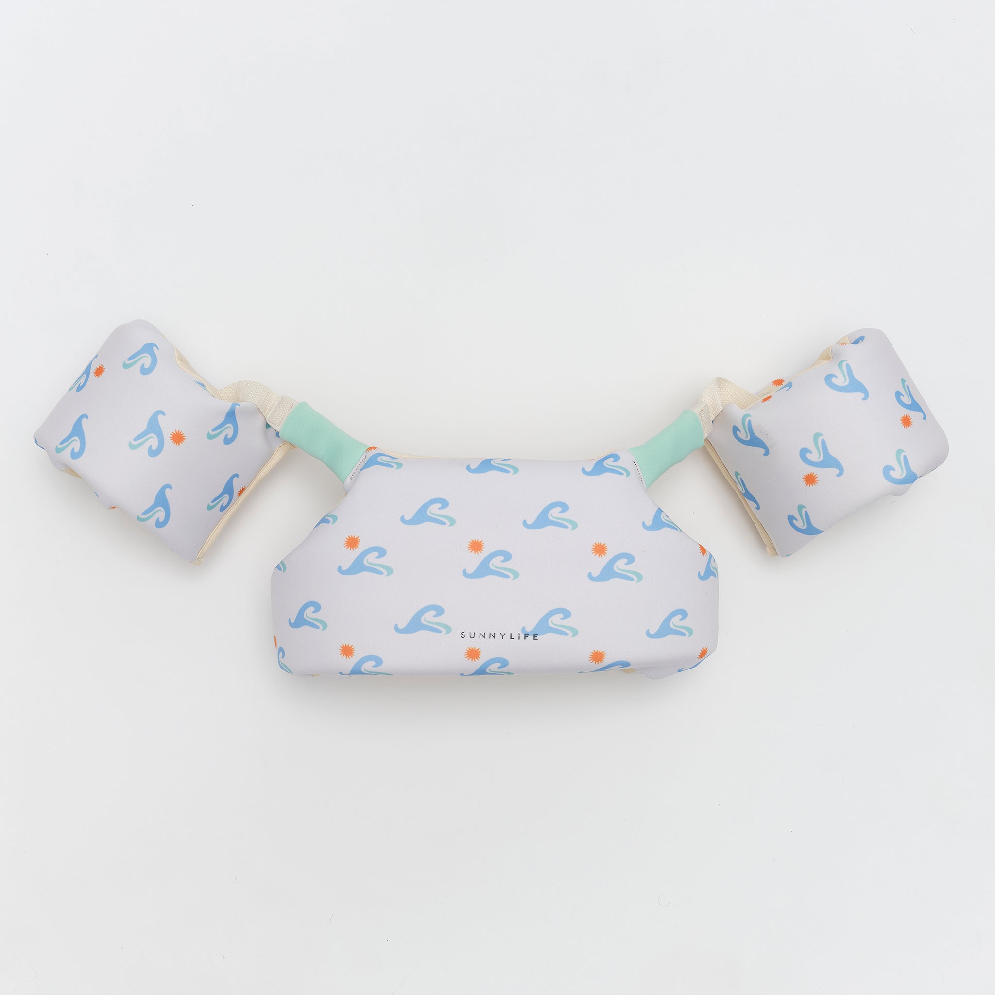 Sunnylife - سترة نجاة للأطفال مع أكمام للسباحة 4-6 سنوات