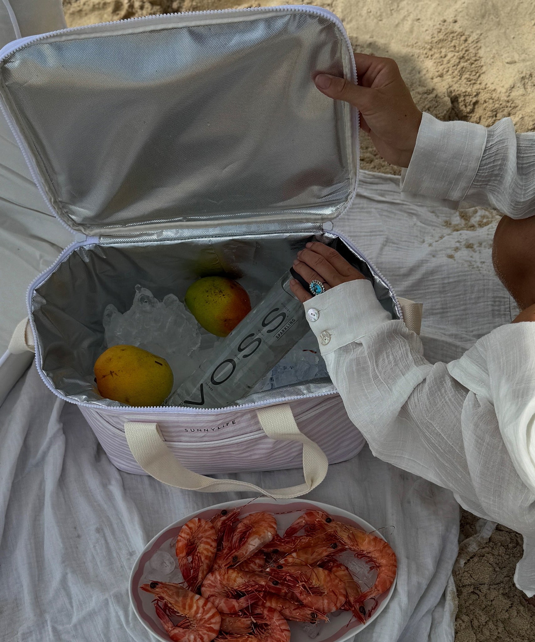 Sunnylife - Lazy Soğutuculu Plaj Taşıma Çantası