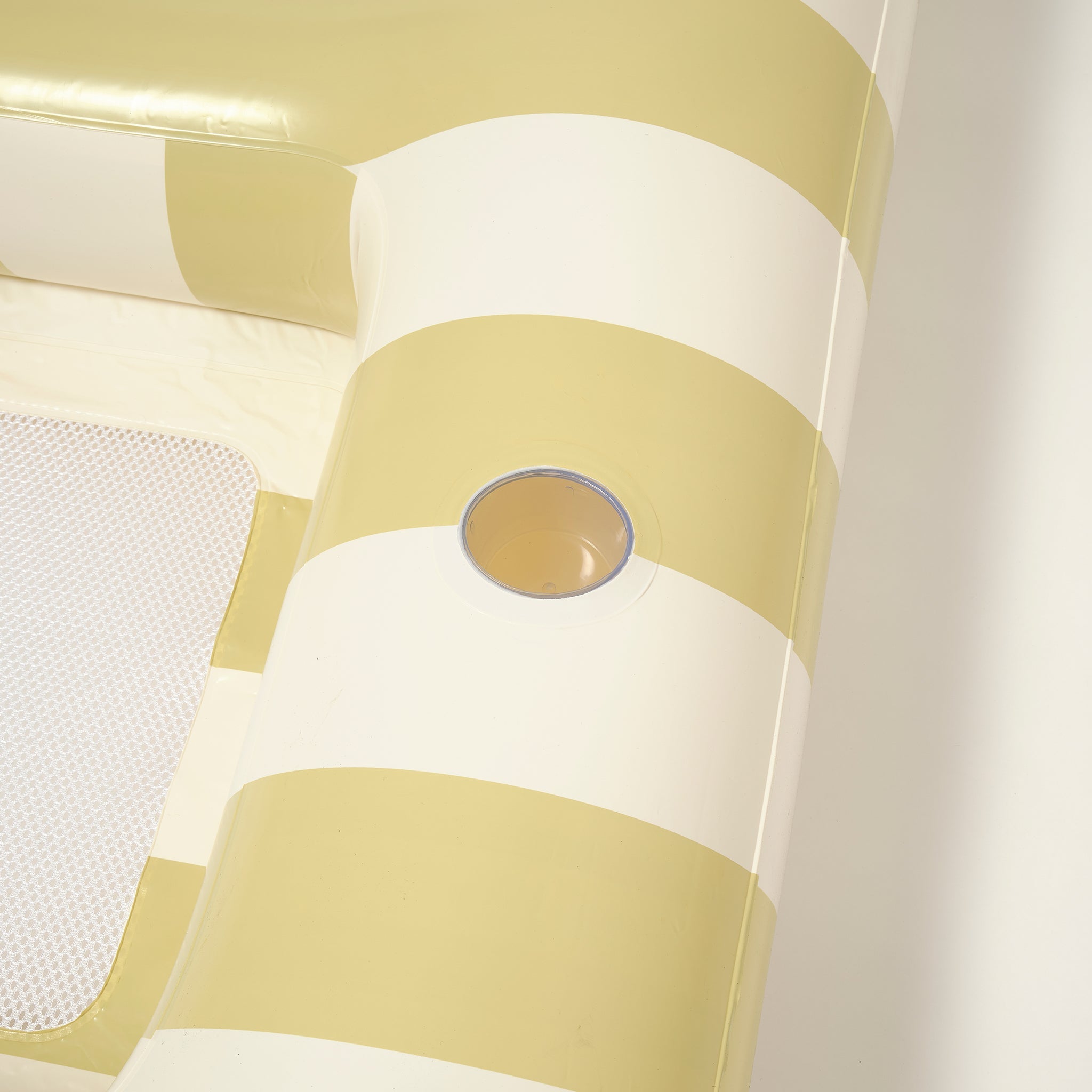 Sunnylife - Casa Sand Stripe दोहरी समुद्र और पूल गद्दा