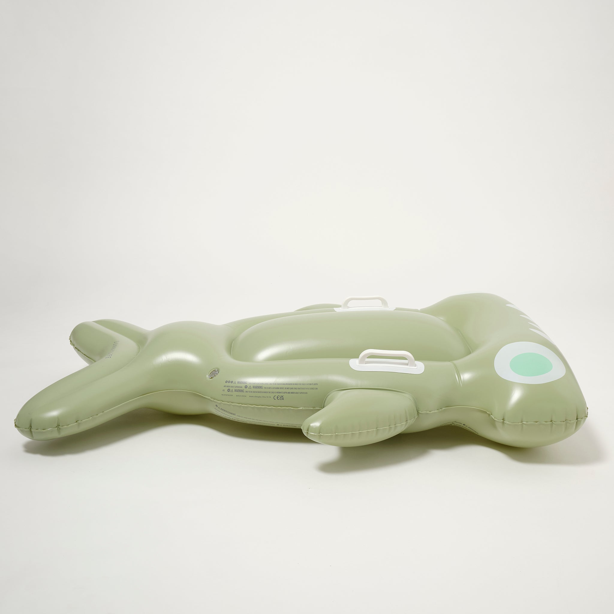 Sunnylife - Salty the Shark Şişme Deniz ve Havuz Çocuk Yatağı