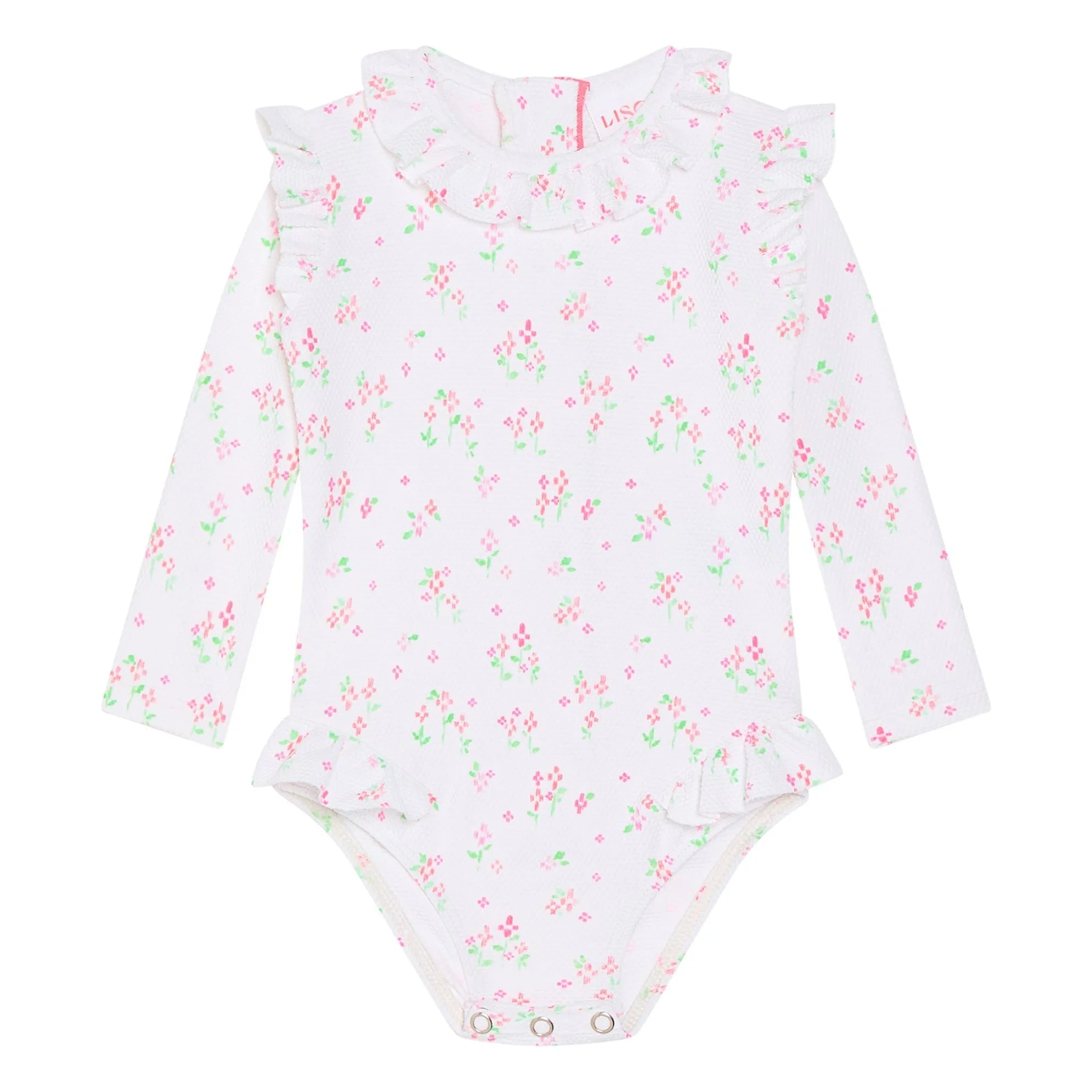 Lison Paris - Suzanna Surfer Fleuri Badeanzug | Weiß