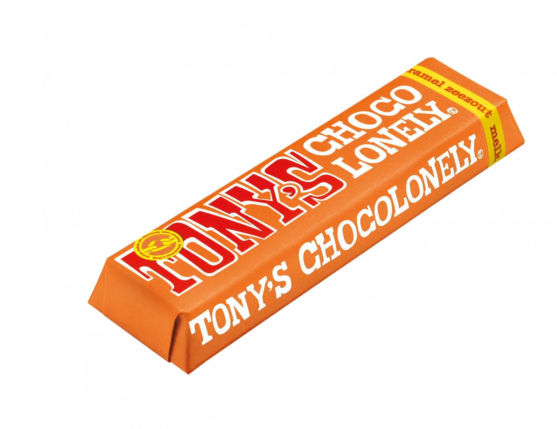 Tonys Chocolonely - Sütlü Karamelli Çikolata Barı 47G-Dinossi
