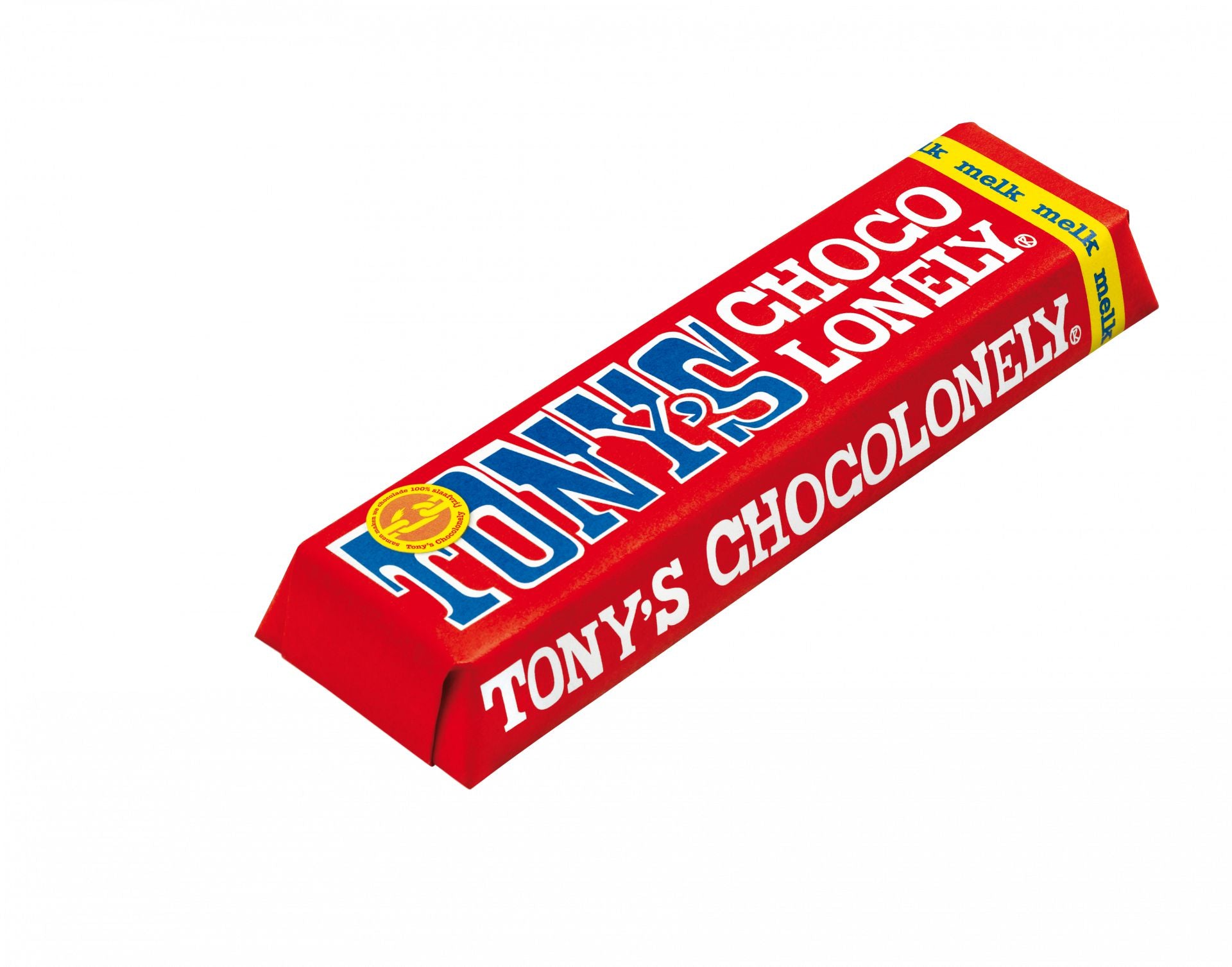 Tonys Chocolonely - Sütlü Çikolata Barı 50G-Dinossi
