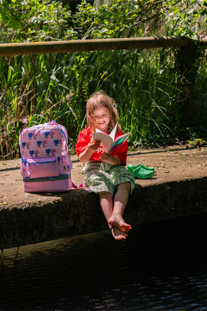 The Cotton Cloud - Dancing Hearts Beslenme Gözlü Okul Sırt Çantası