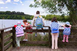 The Cotton Cloud - Dancing Hearts Beslenme Gözlü Okul Sırt Çantası