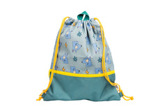 The Cotton Cloud - Funky Dogs Rucksack mit Kordelzug