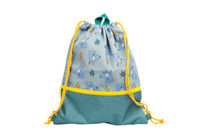 The Cotton Cloud - Funky Dogs Rucksack mit Kordelzug