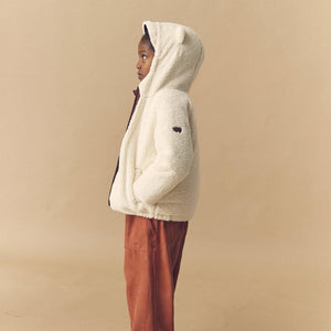 TOASTIE EcoReversible Puffer (Sherpa) - Berry-Coats-Berry-1-2y | Natural Baby Shower