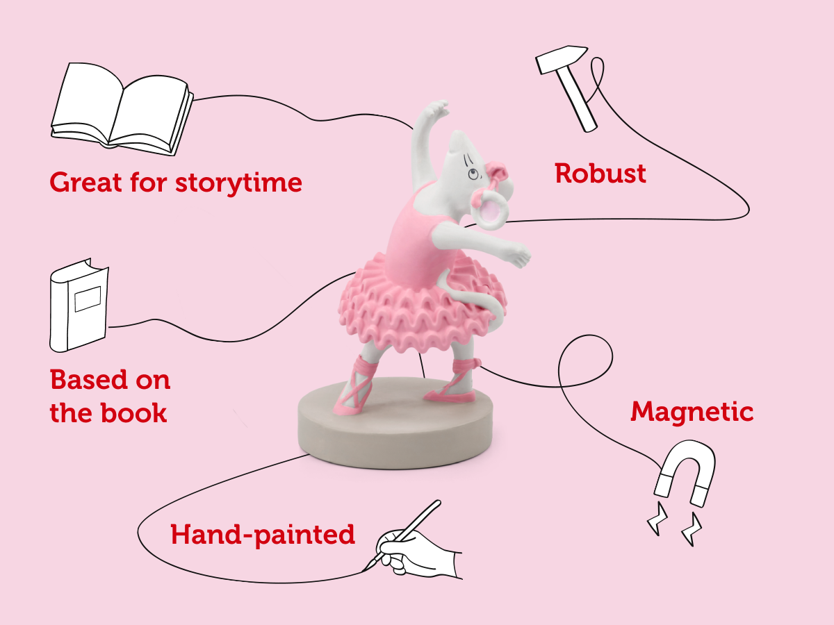 Tonies - アンジェリーナ・バレリーナ 英語音声フィギュア