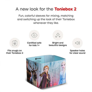 Tonies Disney Frozen Toniebox 2 Sleeve-Audio Player Accessories- | Natural Baby Shower