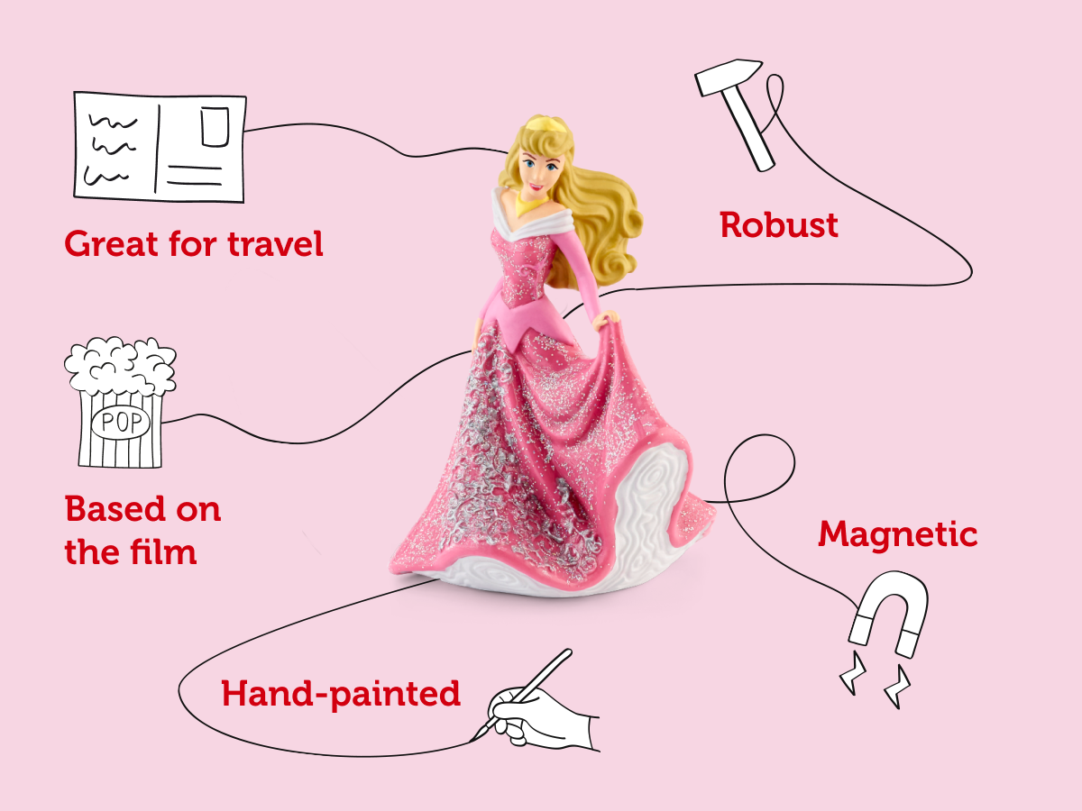 Tonies - ディズニー プリンセス 眠れる森の美女 英語音声フィギュア