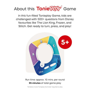 Tonies Disney Quiz Kingdom Tonieplay Game-Audio Player Cards + Characters- | Natural Baby Shower