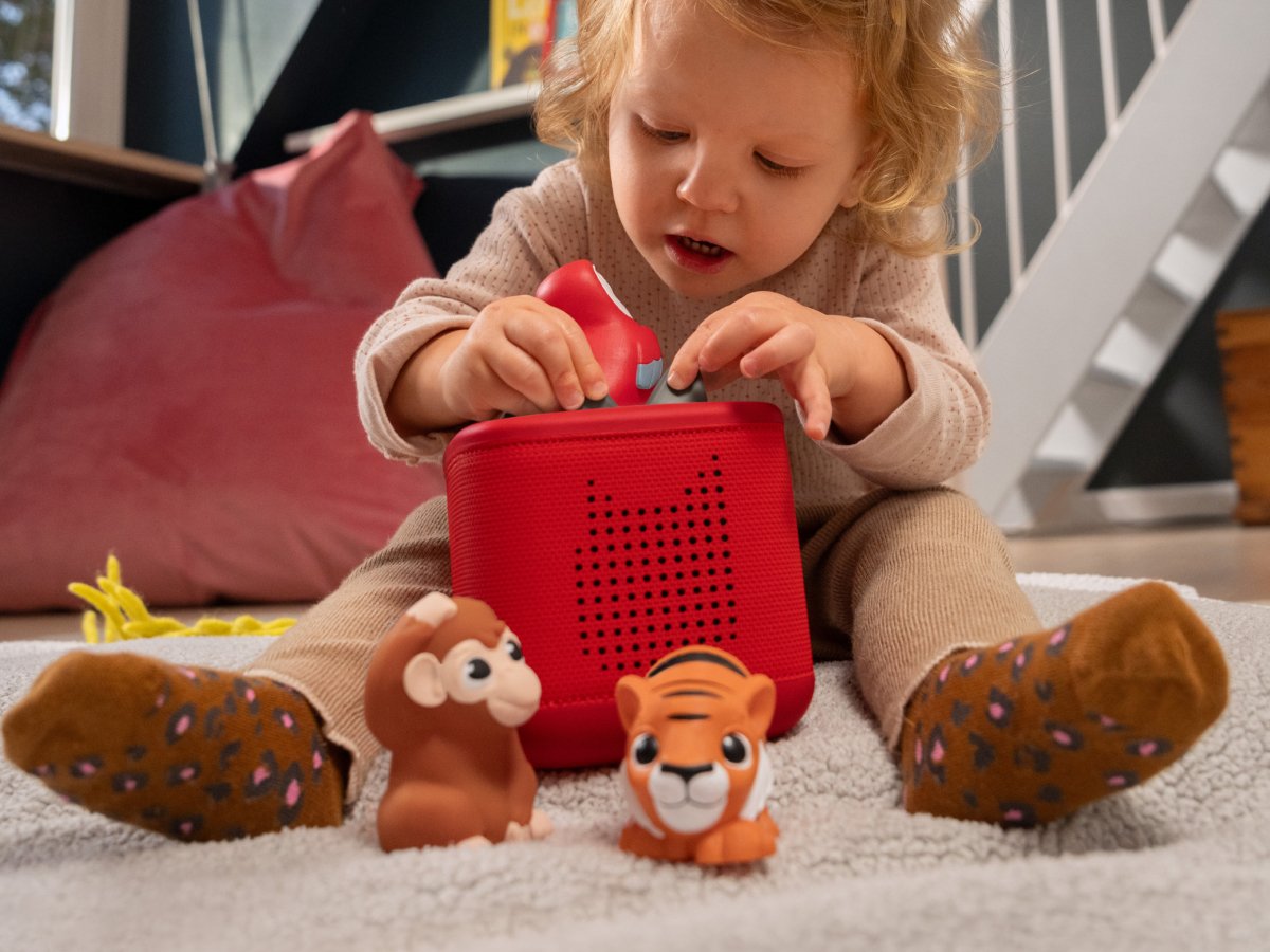 Tonies - Mis Primeros Tonies - Set de Bosque con Figuras Suaves en Inglés con Voz