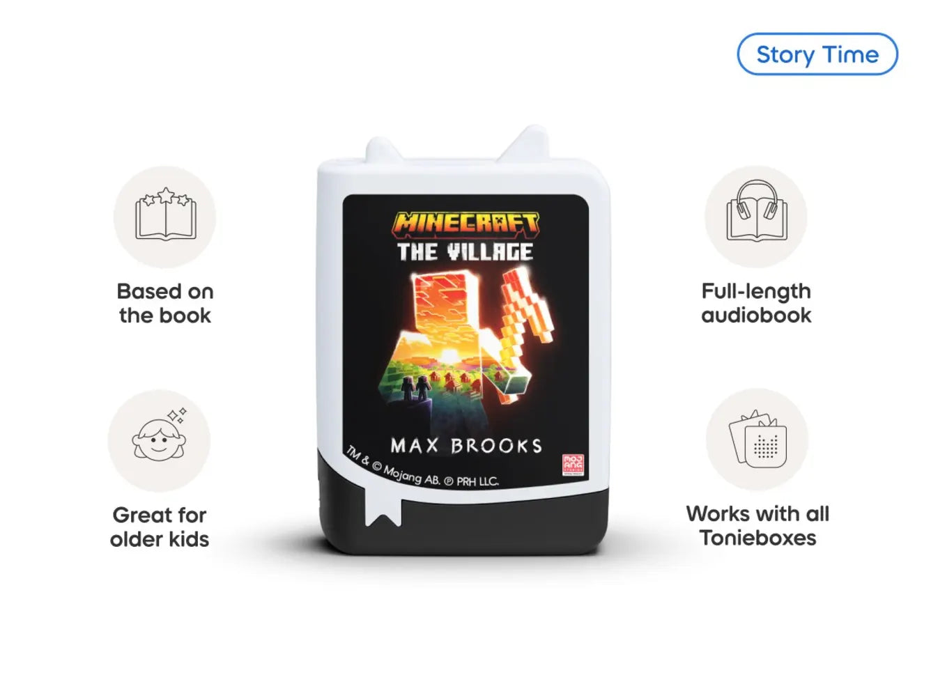 Tonies - Max Brooks Minecraft: Köy İngilizce Sesli Figür