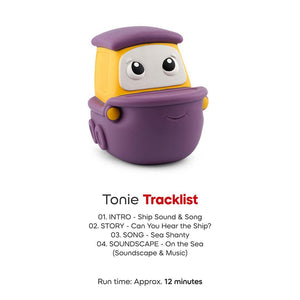 My First Tonies Travel Set - Plane, Train, Ship-Audio Player Cards + Characters- | Natural Baby Shower