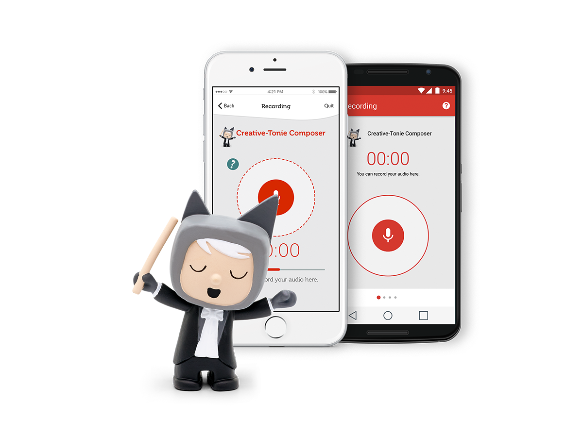 Tonies - رهبر ارکستر مجسمه ضبط صدای خلاقانه