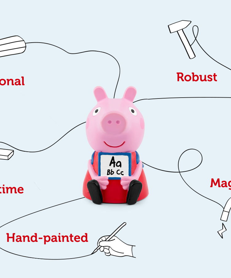 Tonies - تعلم الإنجليزية مع Peppa Pig شخصية صوتية