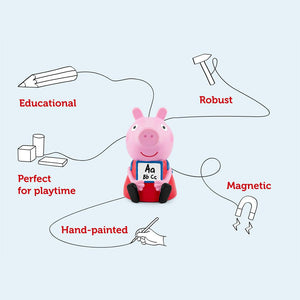Tonies - Peppa Pig - Learn With Peppa-Audio Player Cards + Characters- | Natural Baby Shower