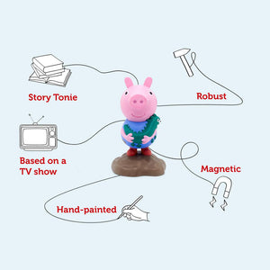 Tonies Peppa Pig: George Pig-Audio Player Cards + Characters- | Natural Baby Shower
