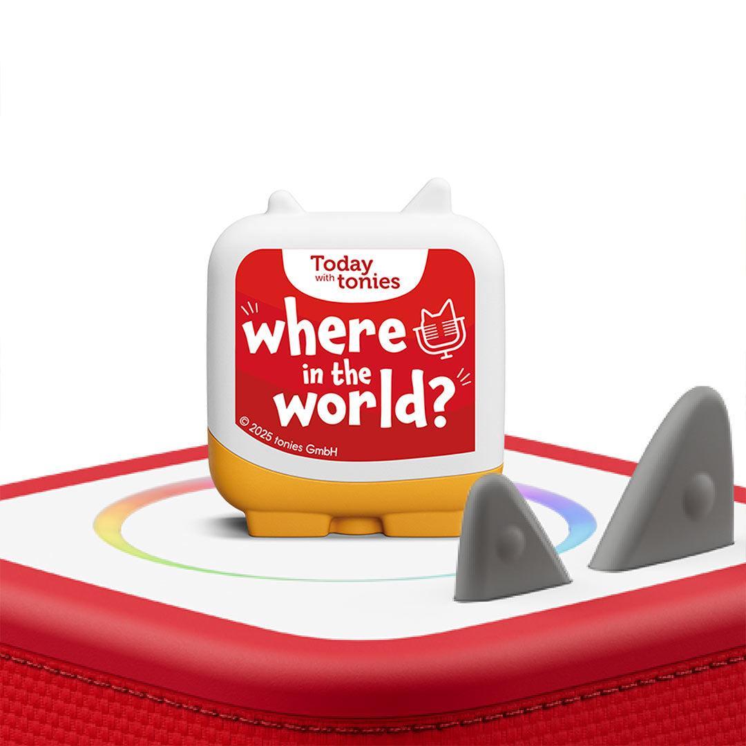 Today with Tonies: Where in the World?-Audio Player Cards + Characters- | Natural Baby Shower