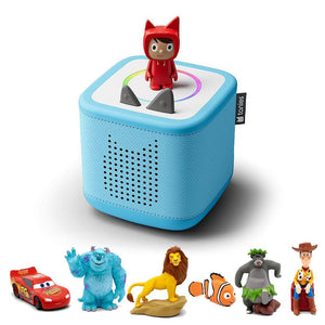 Tonies Toniebox 2 Bundle - Disney Favourites (7pc)-Audio Players-Blue- | Natural Baby Shower