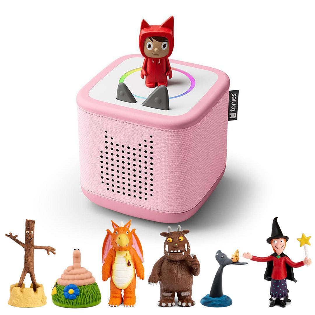 Tonies Toniebox 2 Bundle - Julia Donaldson (7pc)-Audio Players-Pink- | Natural Baby Shower