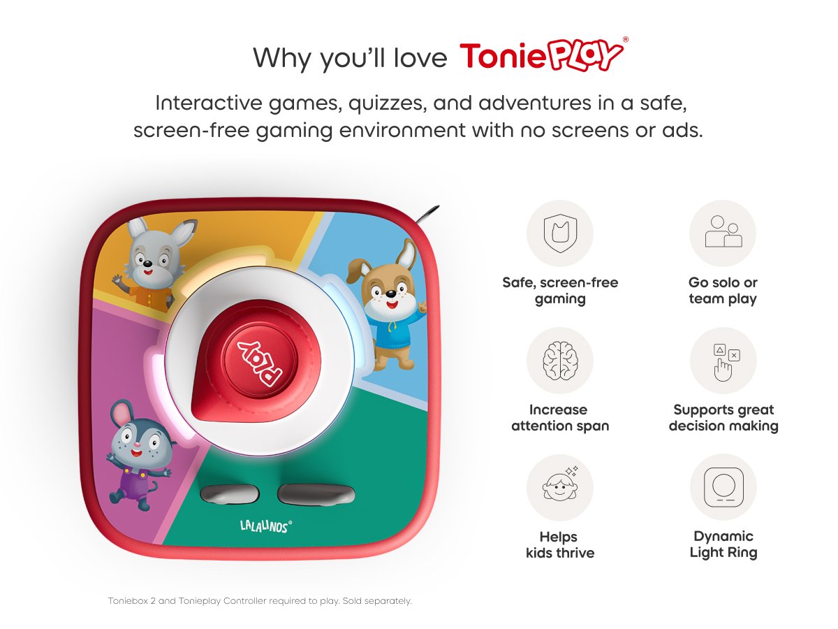 Tonies - Tonieplay Lalalinos: Je dag bij Bumbaloo! Engelse Toniebox 2 Spel