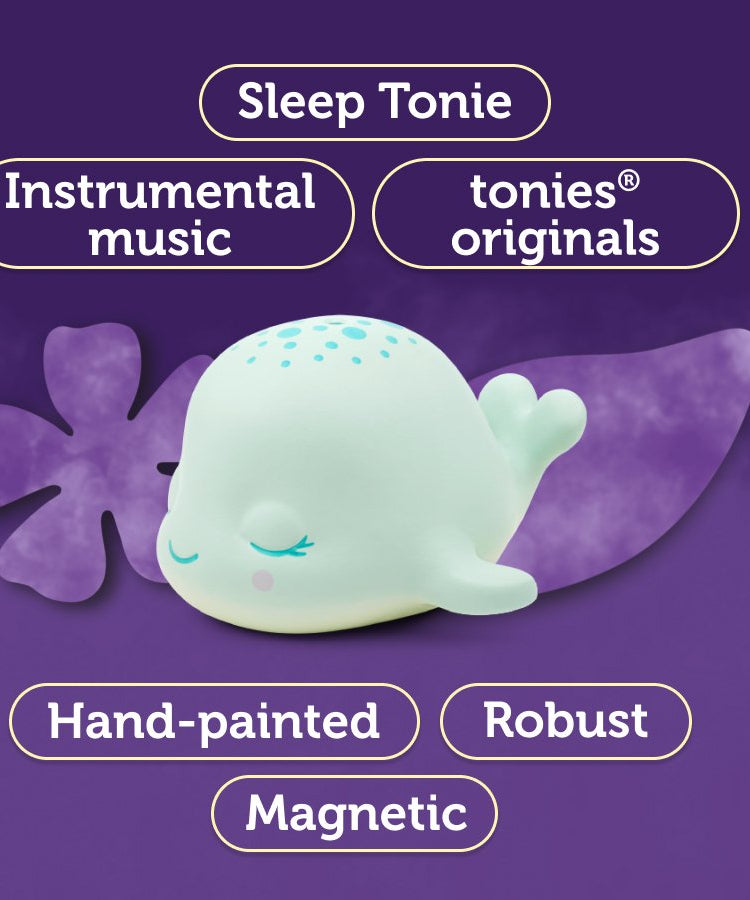 Tonies - قبل النوم: الحوت ألحان من المحيط باللغة الإنجليزية مع صوت مجسم