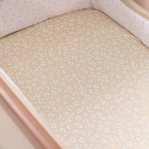 Tutti Bambini Bedside Crib Fitted Sheets - Love Cats-Sheets-Love Cats- | Natural Baby Shower