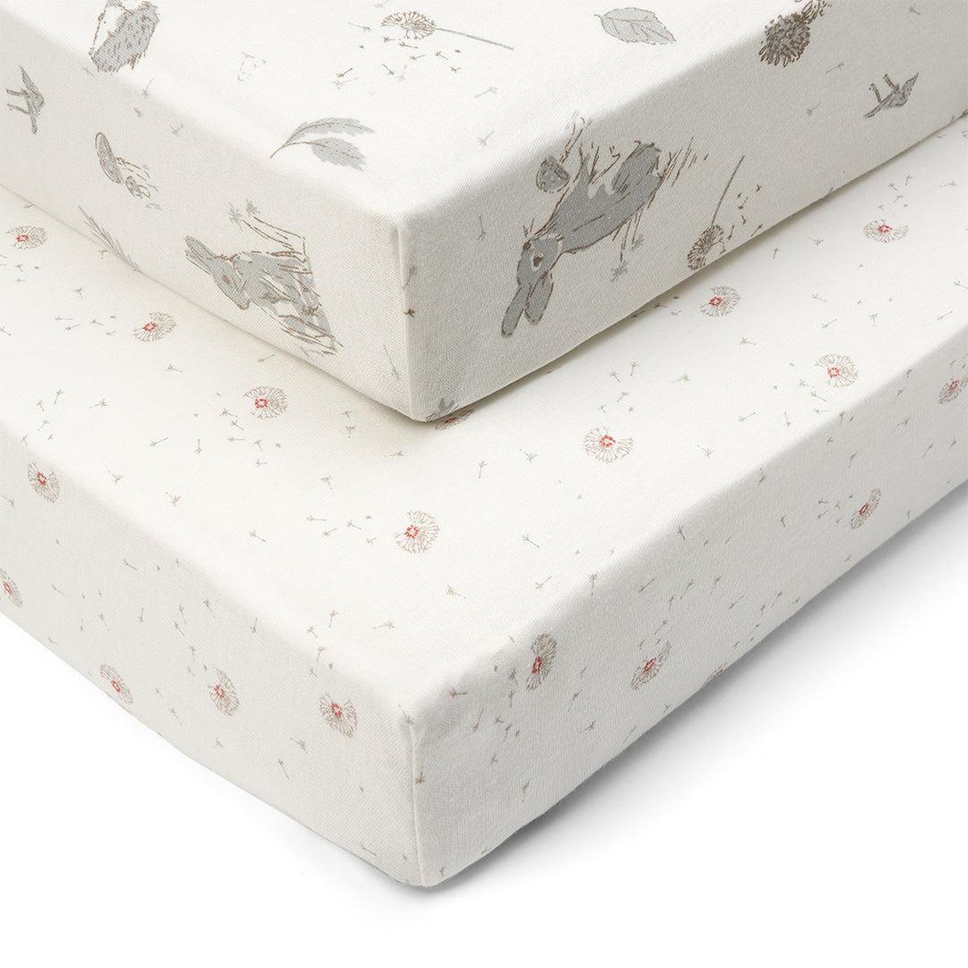 Tutti Bambini Cot Bed Fitted Sheets - 2 Pack - Cocoon-Sheets-Cocoon- | Natural Baby Shower