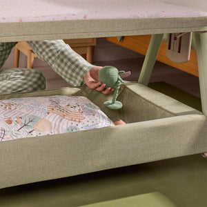 Tutti Bambini Cozee Zen Bedside Crib - Eucalyptus-Cribs-Eucalyptus- | Natural Baby Shower