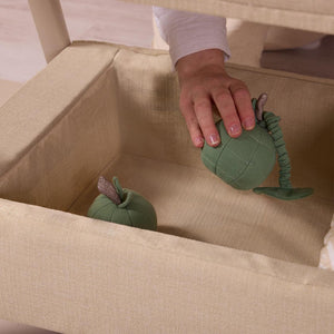 Tutti Bambini Cozee Zen Bedside Crib - Sand-Cribs-Sand- | Natural Baby Shower