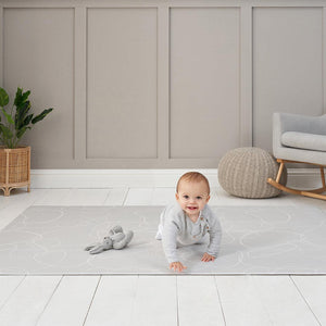 Tutti Bambini Luxury Padded XL Reversible Playmat - Bubble & Terrazzo-Play Mats-Bubble & Terrazzo-(200 x 140 cm) | Natural Baby Shower