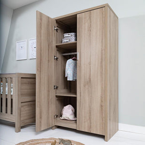 Tutti Bambini Modena 3 Piece Room Set - Oak-Nursery Sets-Oak-Without Mattress | Natural Baby Shower