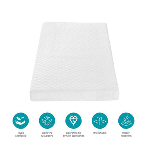 Tutti Bambini Sprung Cot Bed Mattress-Mattresses-140x70cm- | Natural Baby Shower