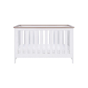 Tutti Bambini Verona 3 Piece Room Set - White/Oak-Nursery Sets-White/Oak-No Mattress | Natural Baby Shower