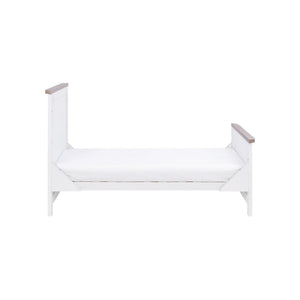 Tutti Bambini Verona 3 Piece Room Set - White/Oak-Nursery Sets-White/Oak-No Mattress | Natural Baby Shower