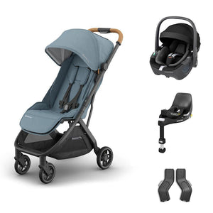 UPPAbaby MINU V3 Maxi-Cosi Travel System-Travel Systems-Dillan-Pebble 360 | Natural Baby Shower