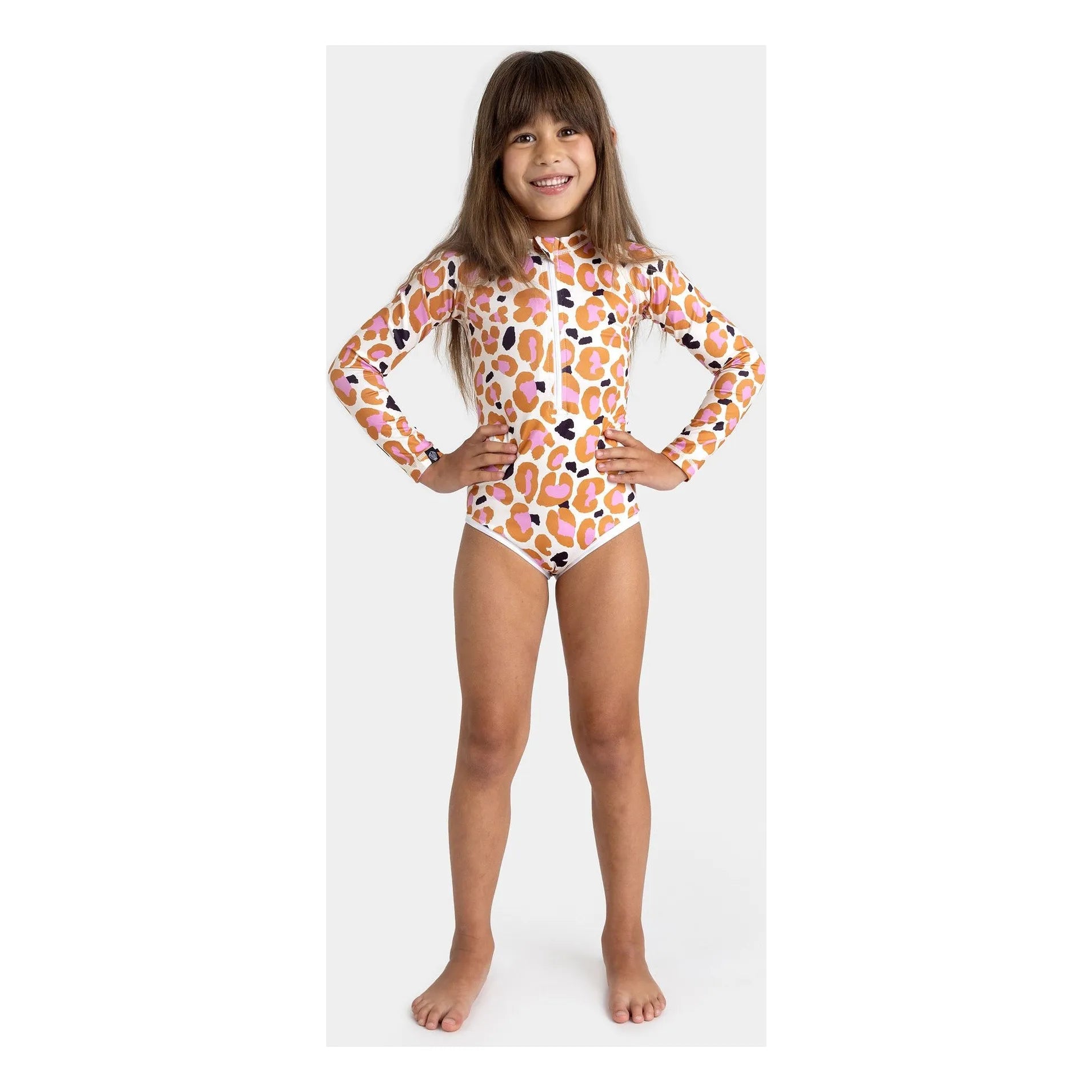 Beach & Bandits - UV-Schutz Badeanzug Candy Leopard Recycelte Fasern