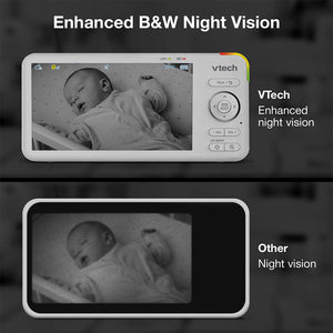 Vtech RM5766 HD 5in Wifi Monitor-Baby Monitors- | Natural Baby Shower