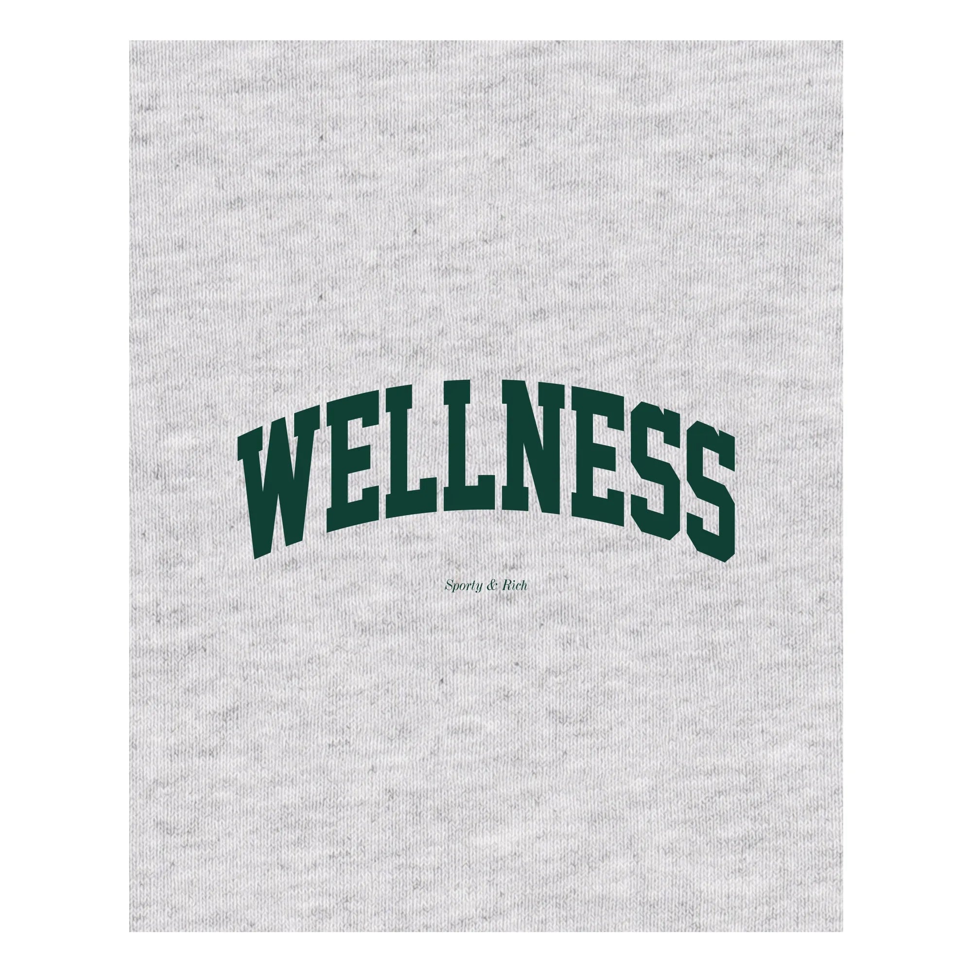 Sporty & Rich - Wellness Ivy T-Shirt Recycelte Baumwolle | Grau