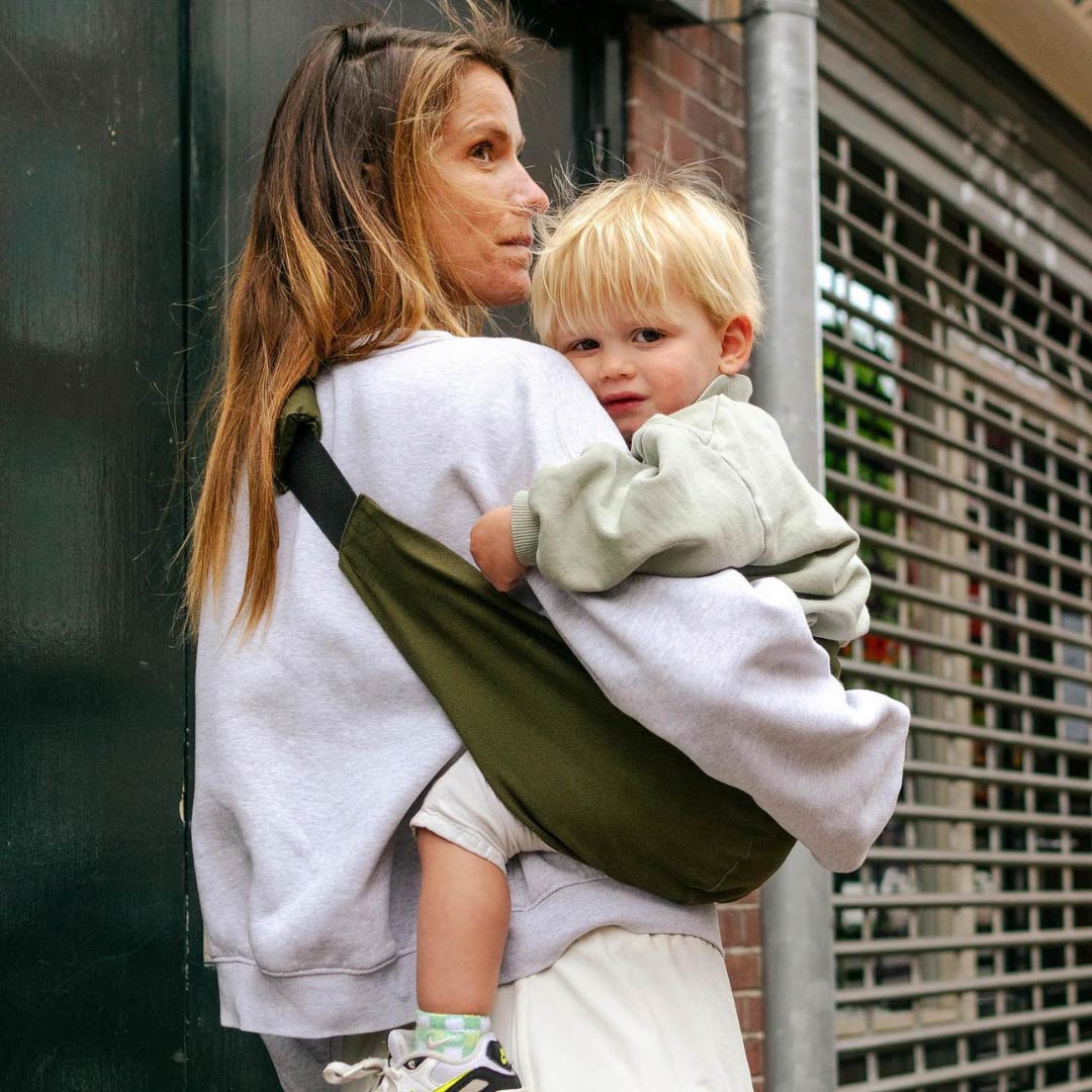 Wildride Toddler Carrier - Army Green-Baby Carriers-Army Green- | Natural Baby Shower