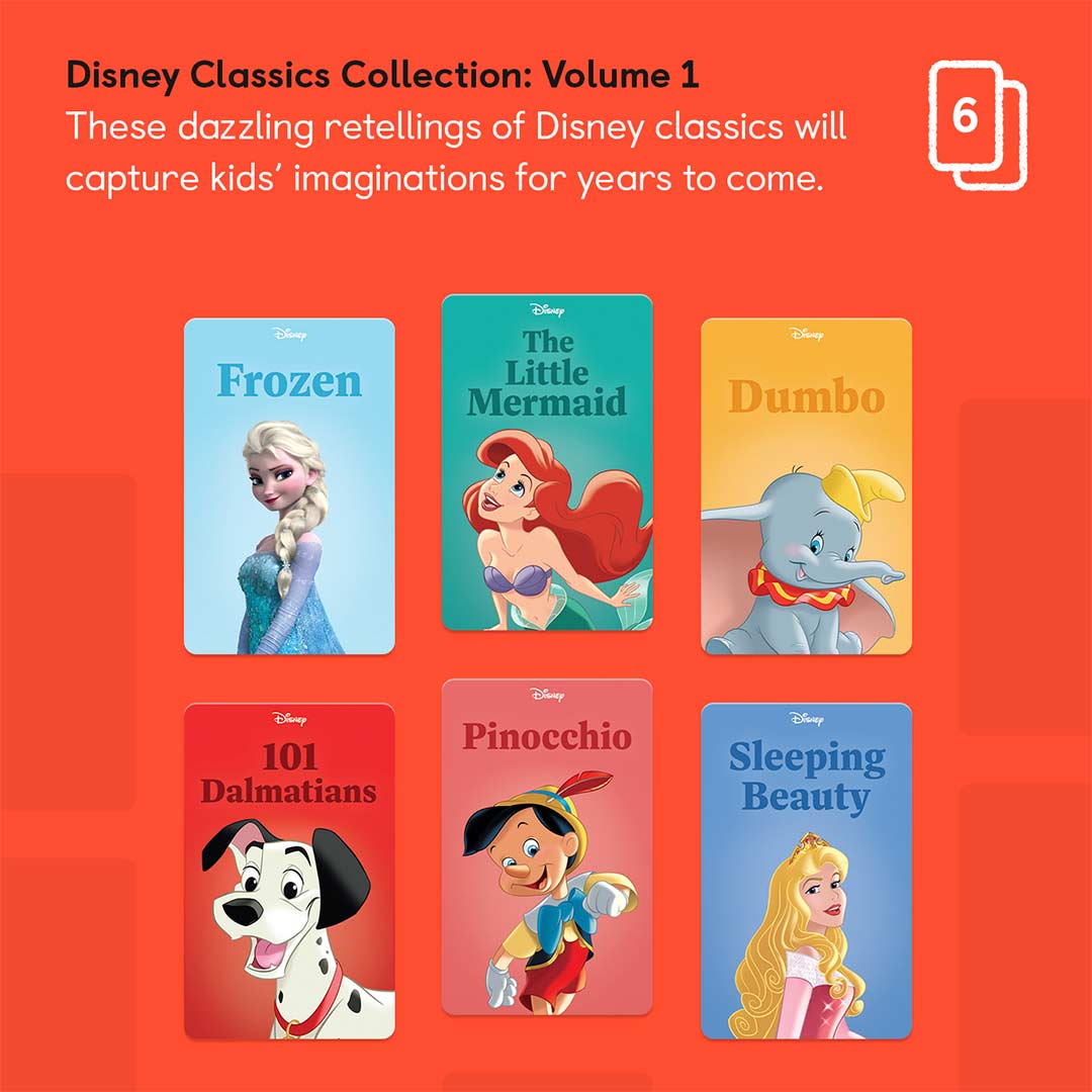 Yoto - Disney Klasikleri 6lı Koleksiyonu İngilizce Sesli Kart